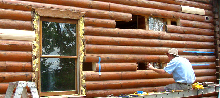Log Home Repair Fayette County, Kentucky